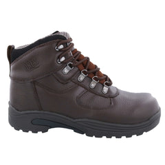 Brown Tumbled Leather-Rockford Boots BY DREW 2