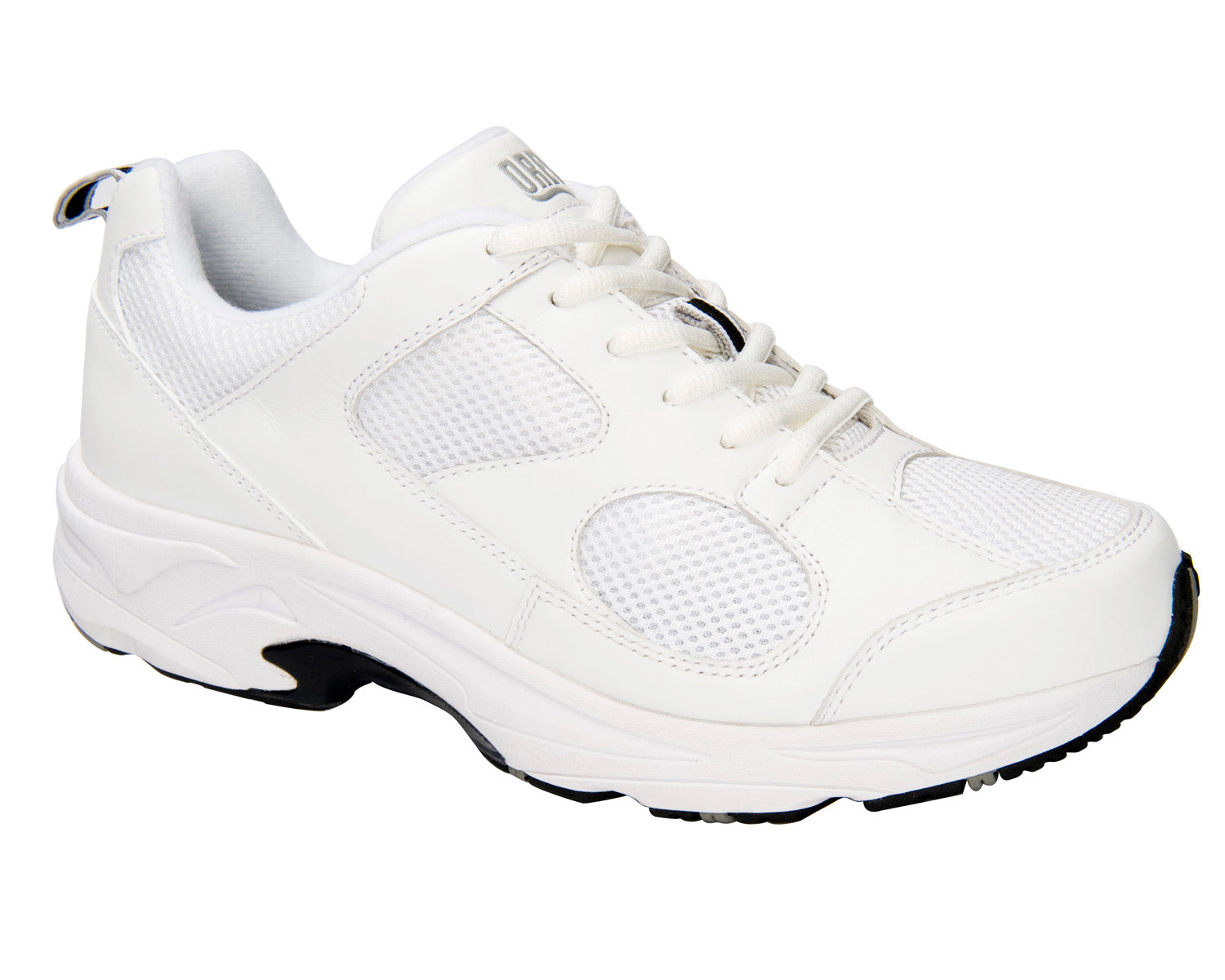 White Leather  Mesh-LIGHTNING II BY DREW 1