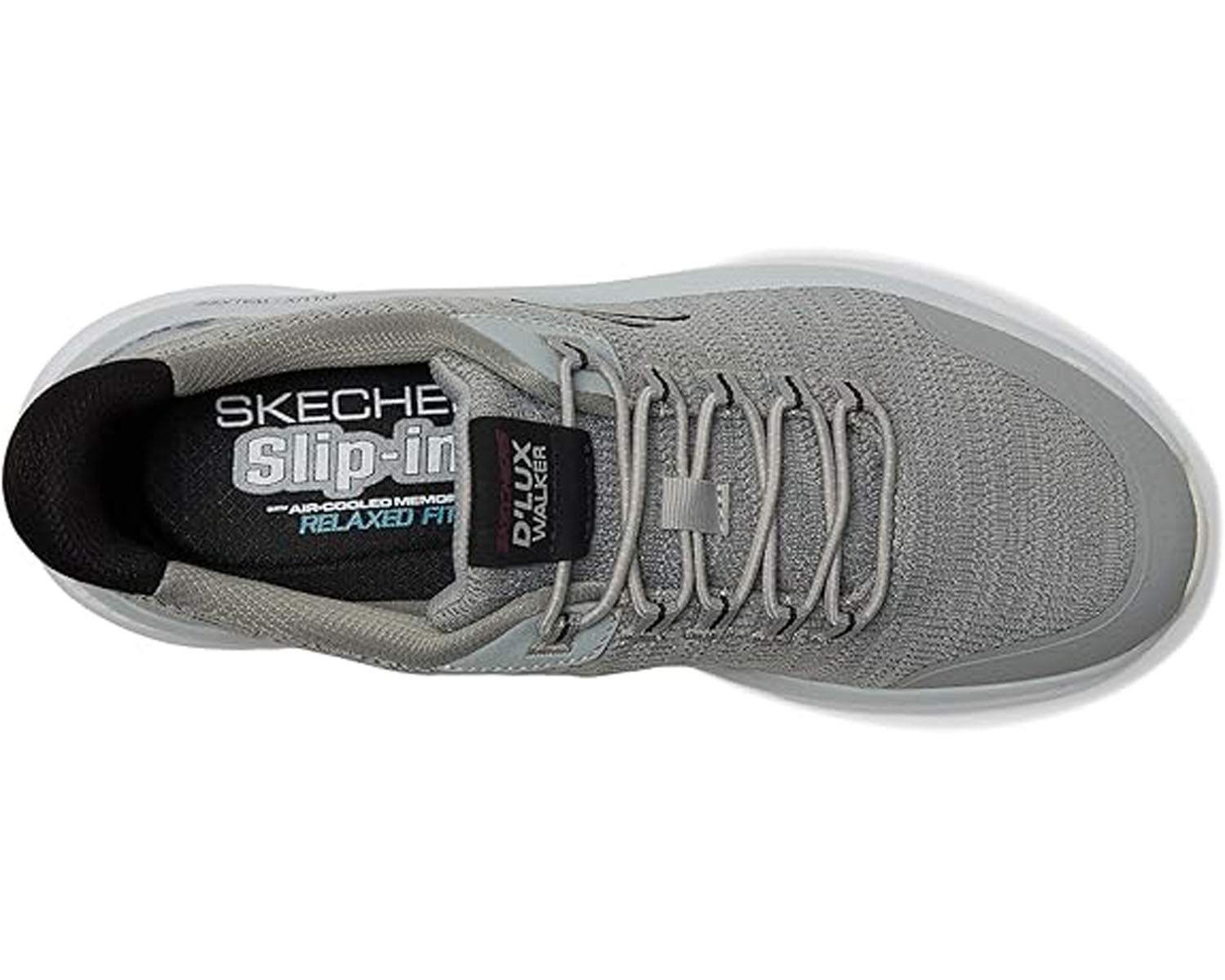 Grey Black-DLux Walker 3.0 - Drevven - Relaxed Fit Slip-In by Skechers 4
