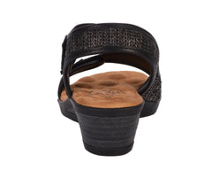 Black Raffia Leather-KIMMI BY ROS HOMMERSON 4