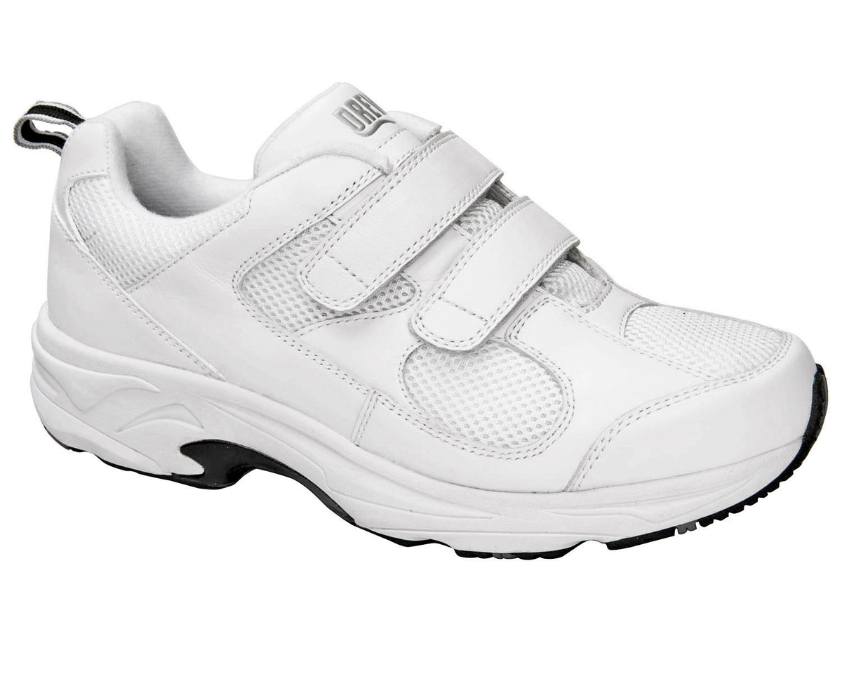 White Leather/ Mesh-LIGHTNING II V BY DREW 1