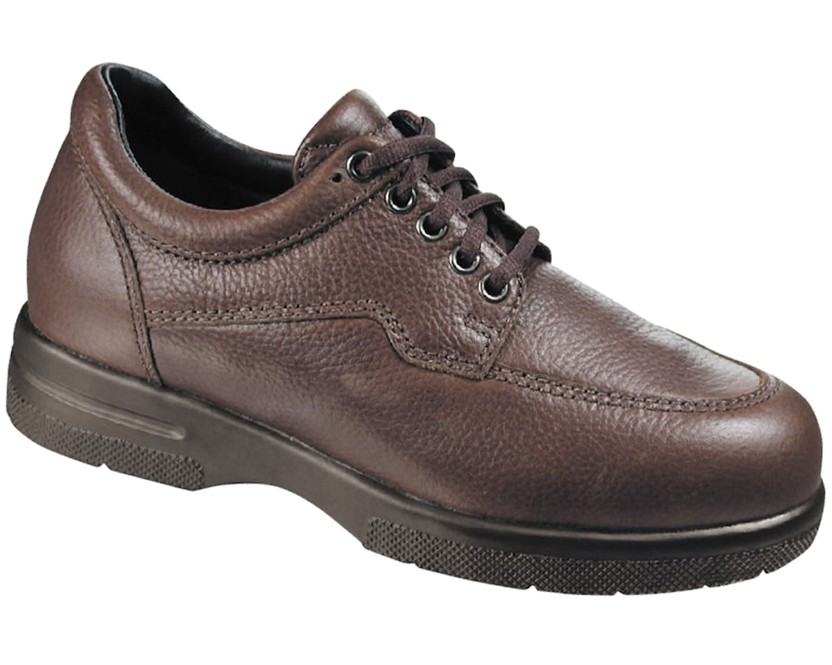 Brown Pebbled Leather-Walker II BY DREW 1