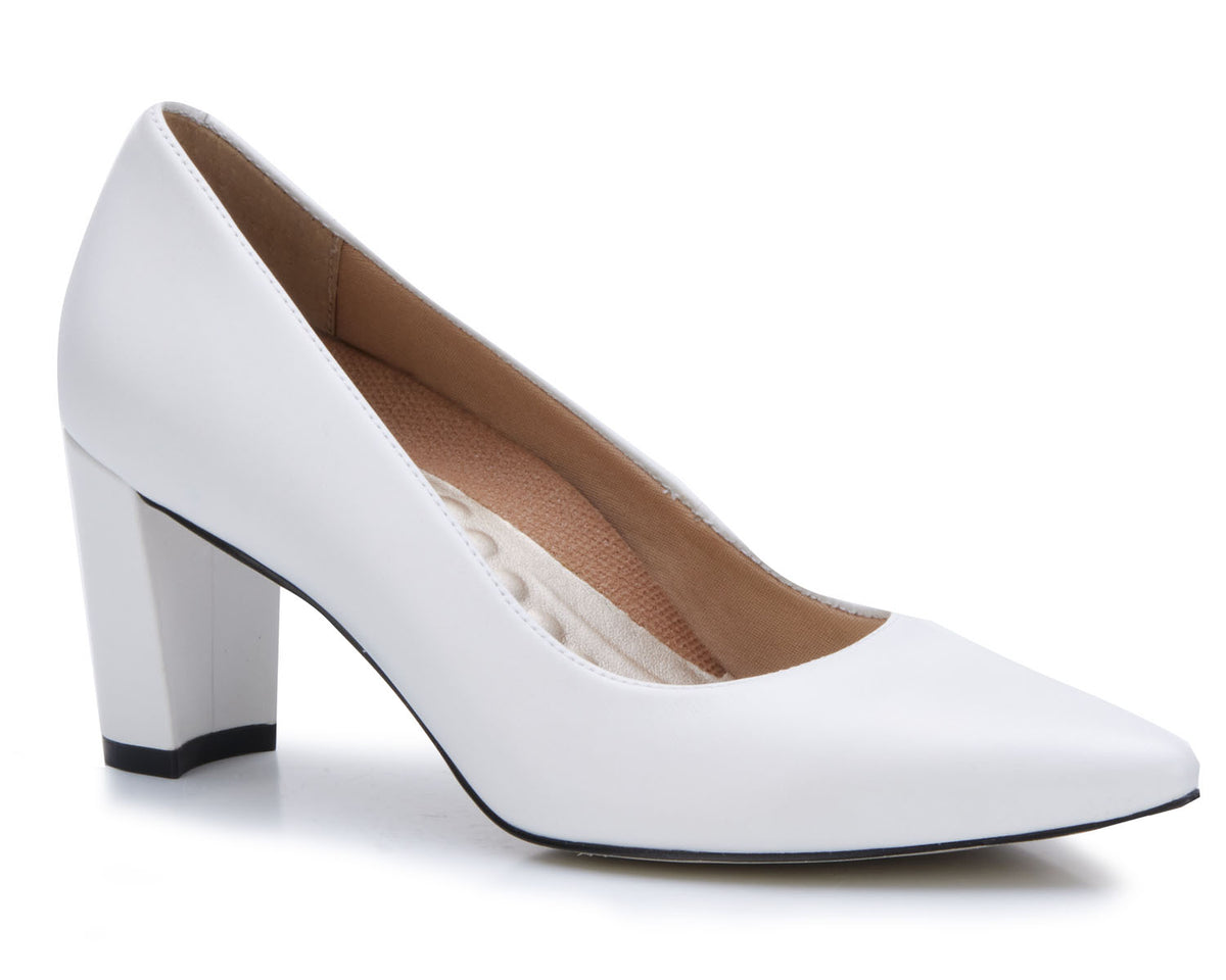 White Leather-SAMANTHA BY ROS HOMMERSON 1