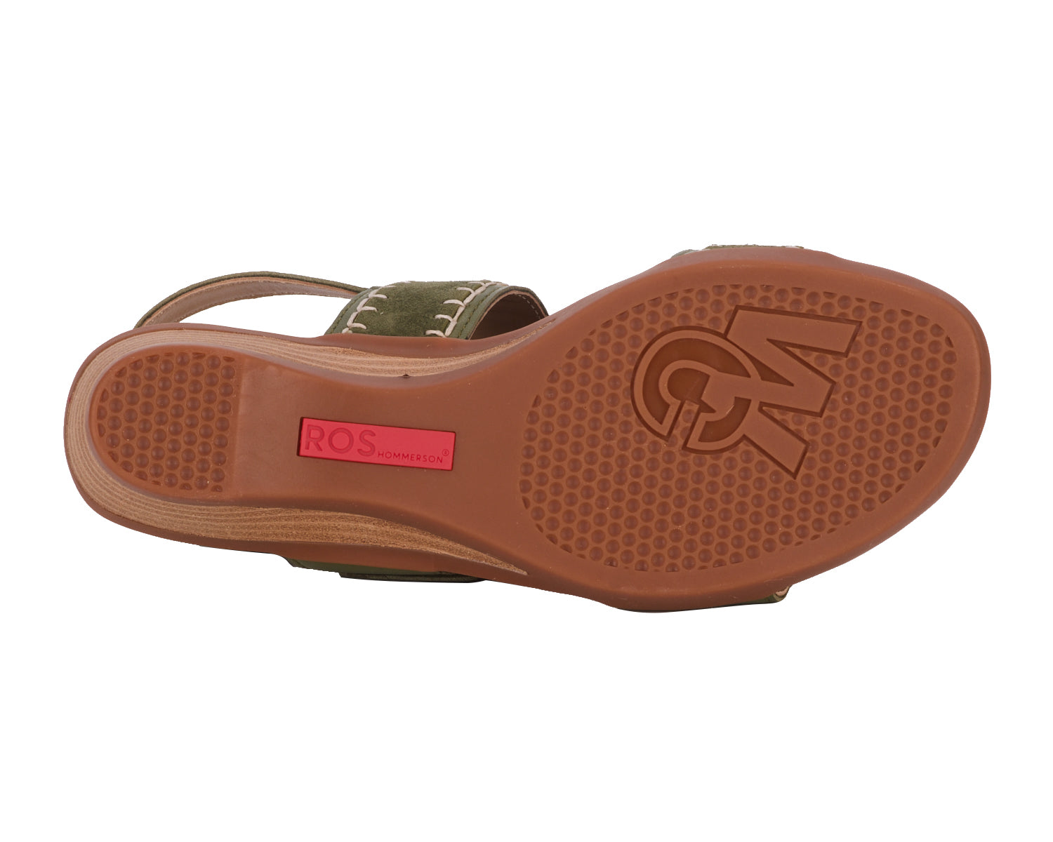 Olive Leather Suede-KATERI BY ROS HOMMERSON 3
