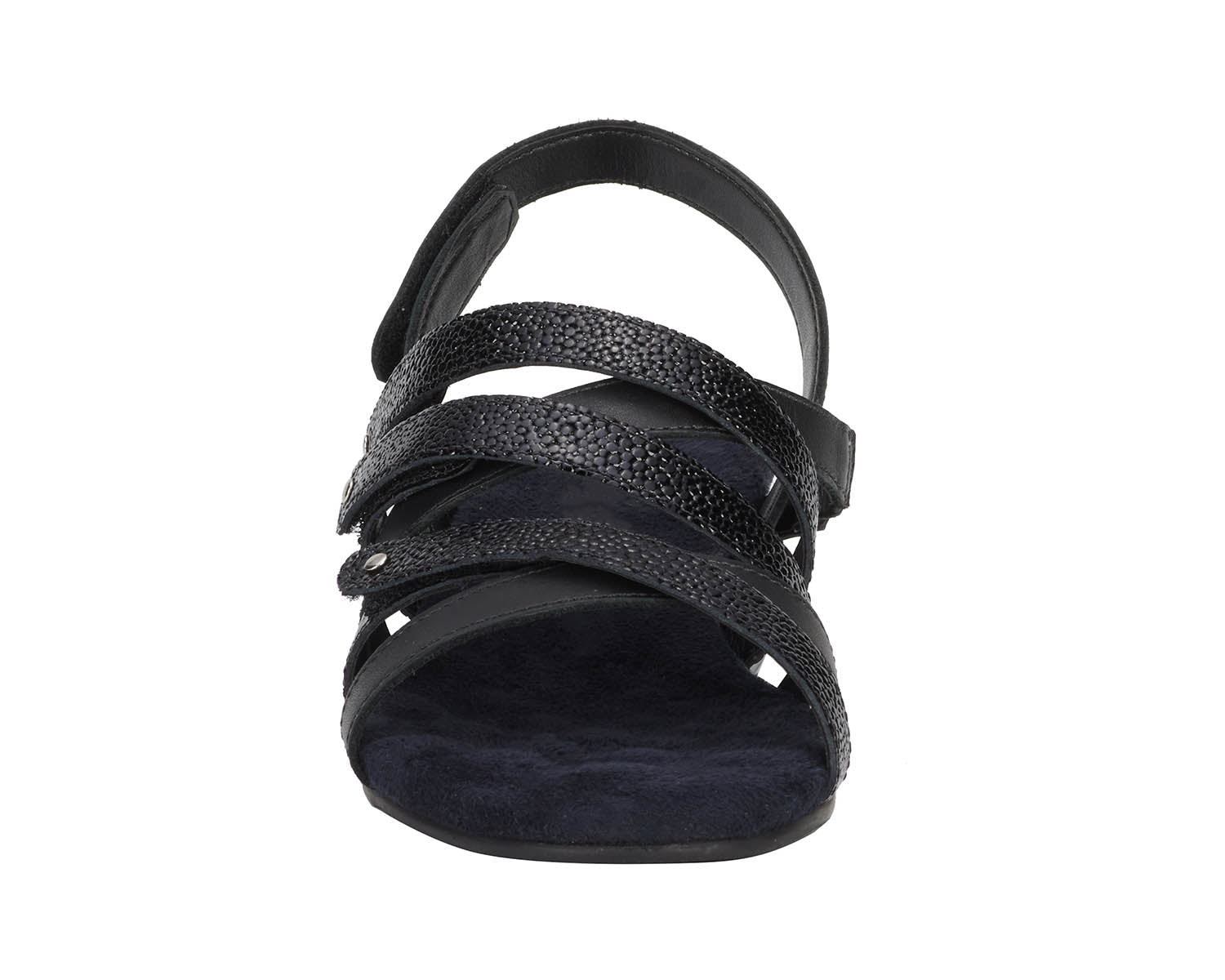 Black Pebbled Patent  Leather-BREEZE BY ROS HOMMERSON 4