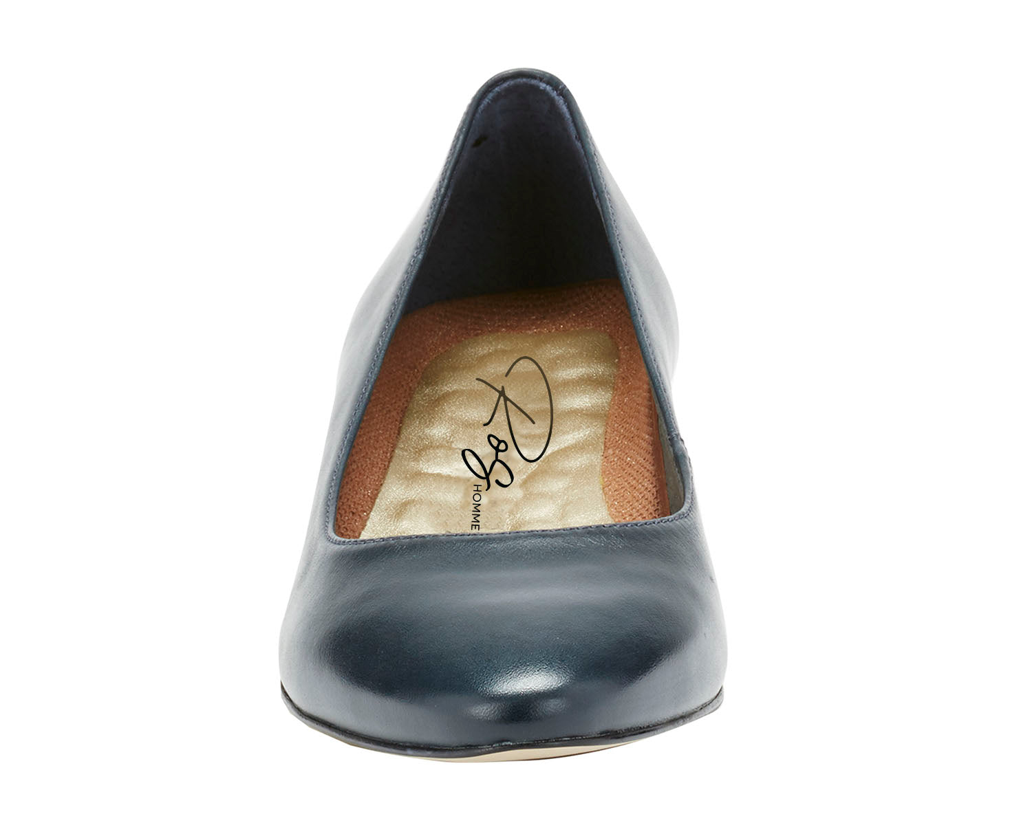 Navy Leather-HEIDI II BY ROS HOMMERSON 5