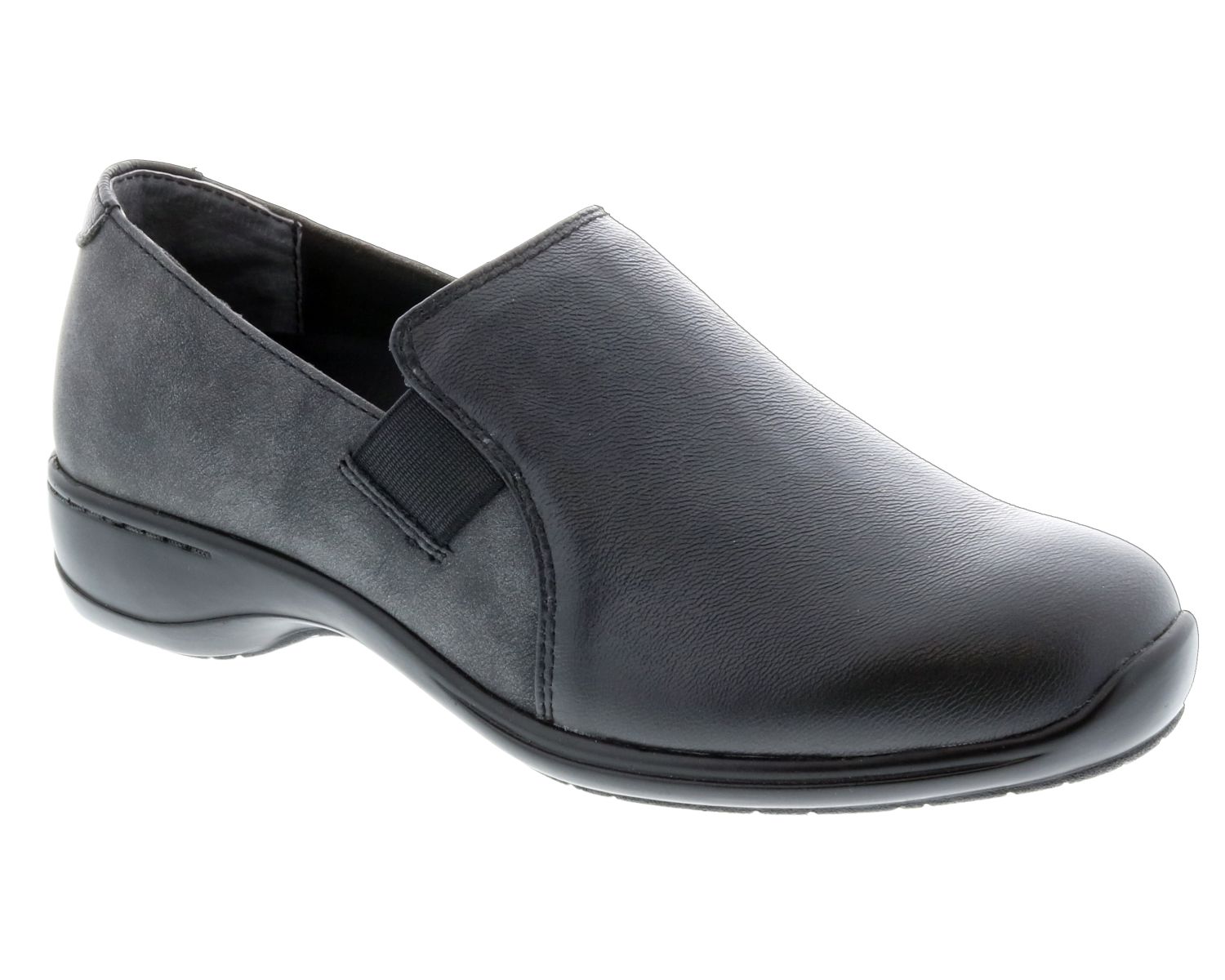 Black Leather-SLIDE IN BY ROS HOMMERSON 1