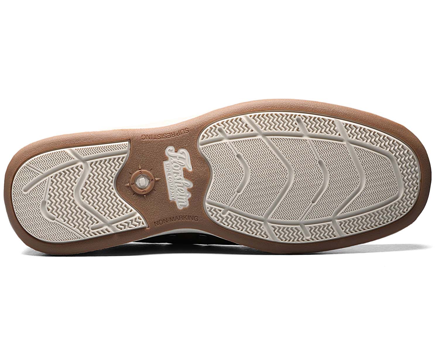 Brown Leather-LAKESIDE MOC TOE SLIP-ON BY FLORSHEIM 4