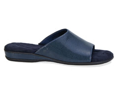 Navy Lizard Print Patent Leather-CAM II BY ROS HOMMERSON 3