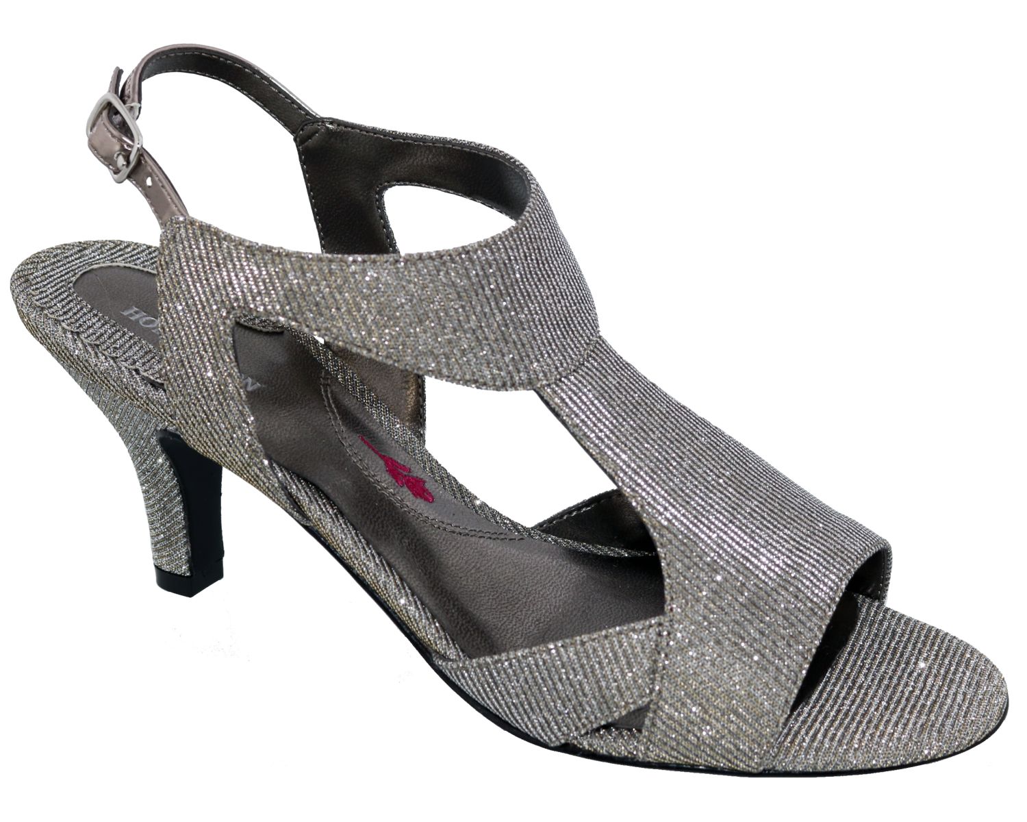 Silver Iridescent Glitter Fabric-LUCKY BY ROS HOMMERSON 1
