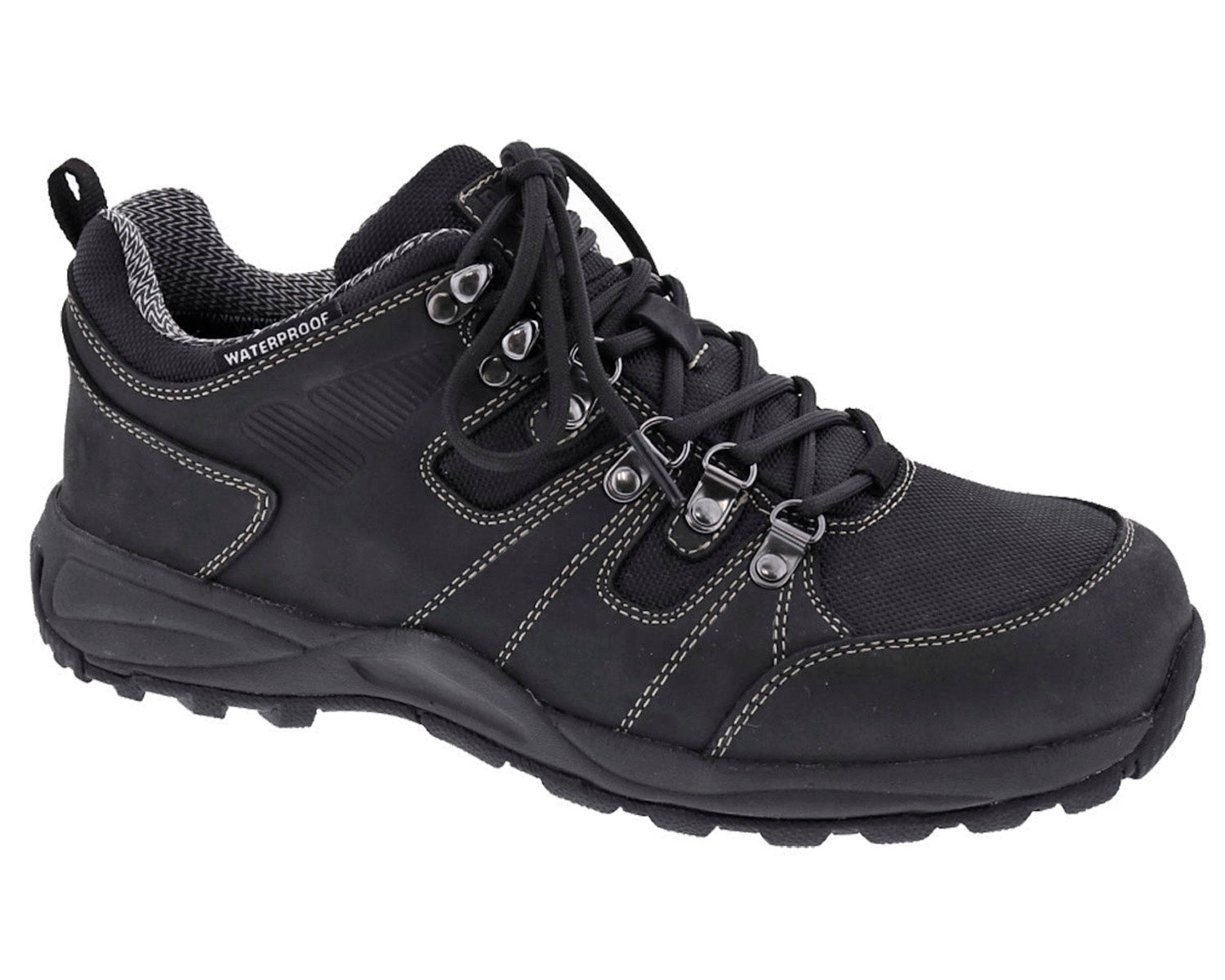 Black Leather-Canyon Boots BY DREW 1