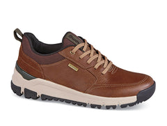 Brown-Glastonbury Waterproof UBal Walking Shoe BY DUNHAM 1