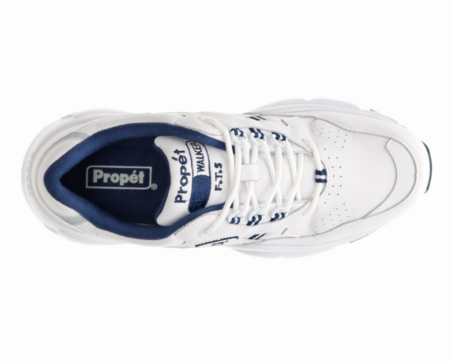 White Navy-Stability Walker Propet 3