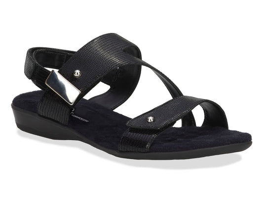 Black Patent Lizard Print Leather-CHLOE BY ROS HOMMERSON 1