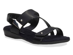 Black Patent Lizard Print Leather-CHLOE BY ROS HOMMERSON 1