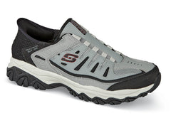 Grey-After Burn M Fit Ridgeburn Slip-In Skechers 1