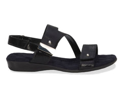 Black Patent Lizard Print Leather-CHLOE BY ROS HOMMERSON 4