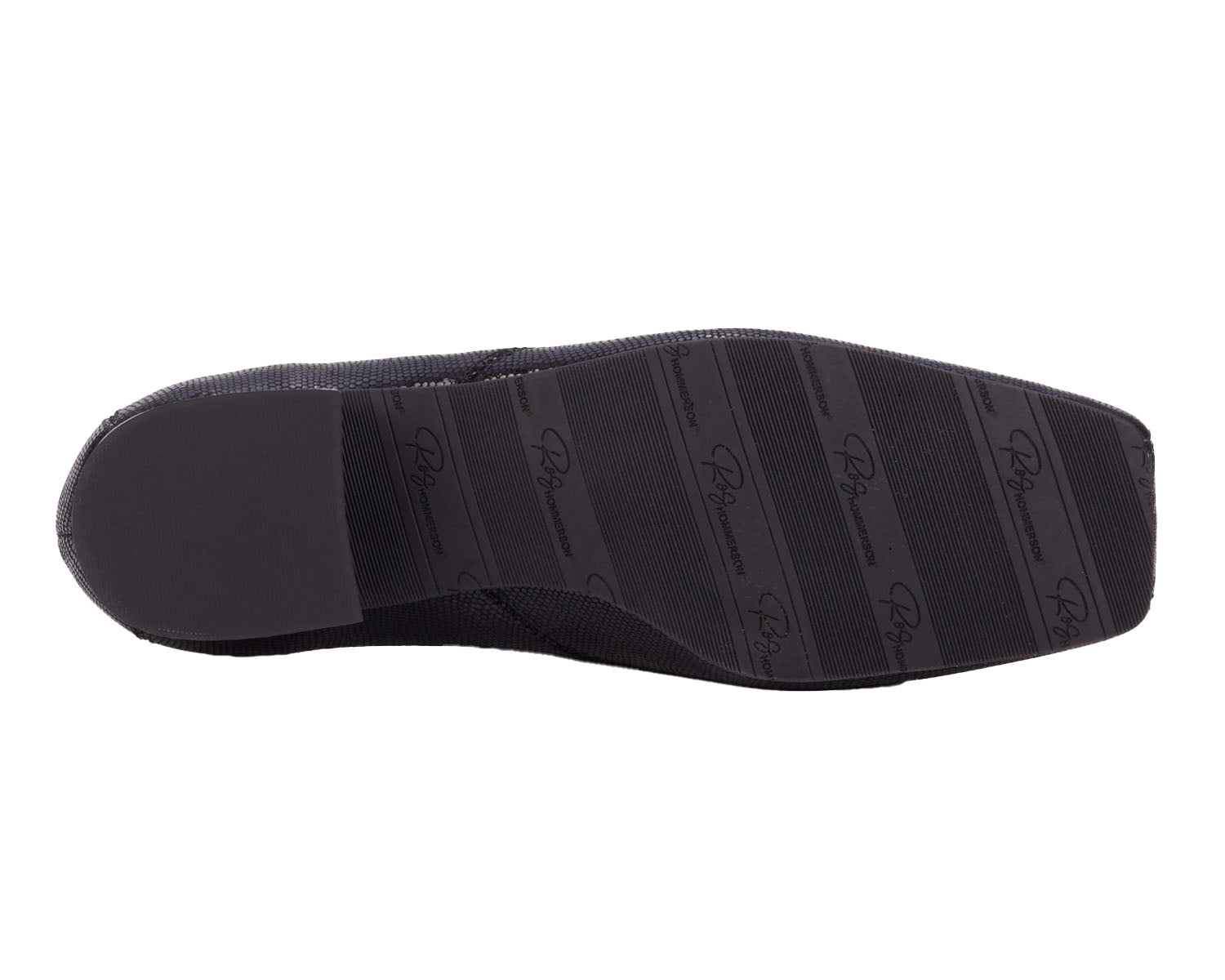 Black Lizard Print Leather-EAGAN BY ROS HOMMERSON 5