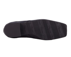 Black Lizard Print Leather-EAGAN BY ROS HOMMERSON 5