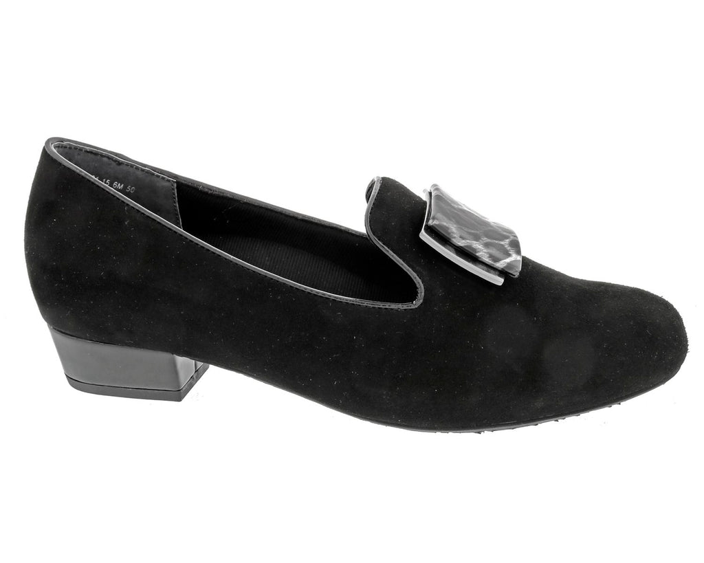 Black Suede Leather-TREASURE BY ROS HOMMERSON 3