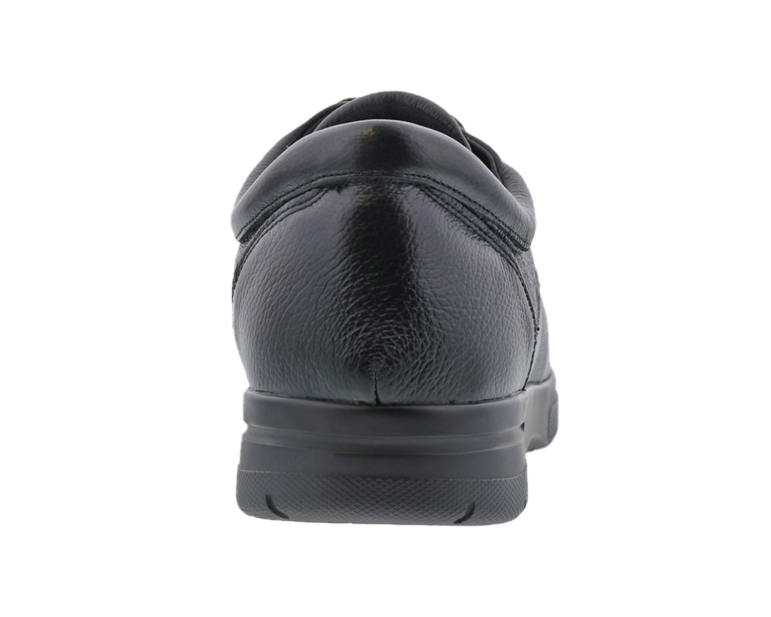 Black Pebbled Leather-Walker II BY DREW 5