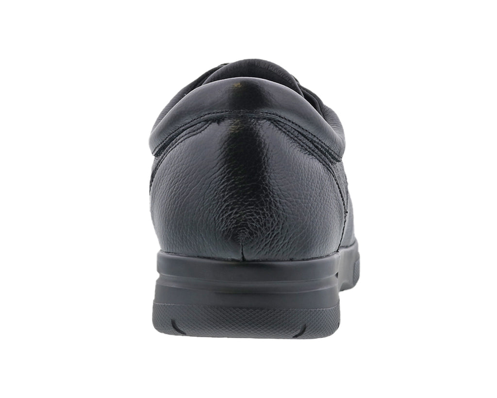 Black Pebbled Leather-Walker II BY DREW 5