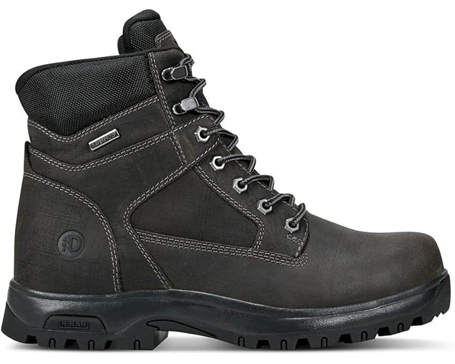 Dark Grey-8000 WORKS Waterproof 6IN Boot By Dunham 2