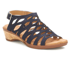 Navy Nubuck Leather-KATIA BY ROS HOMMERSON 1