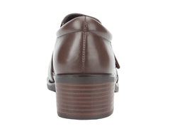 Brown Nappa Leather-DAPHNE BY ROS HOMMERSON 4