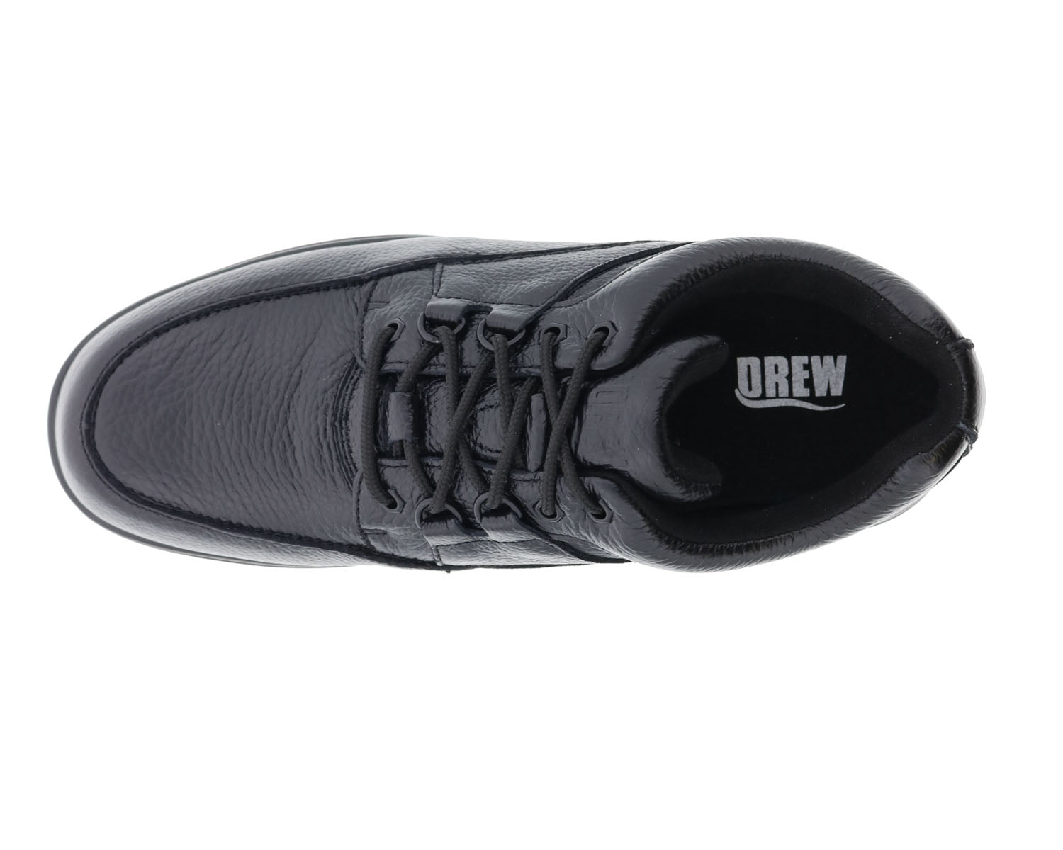 Black Tumbled Leather-Traveler BY DREW 5