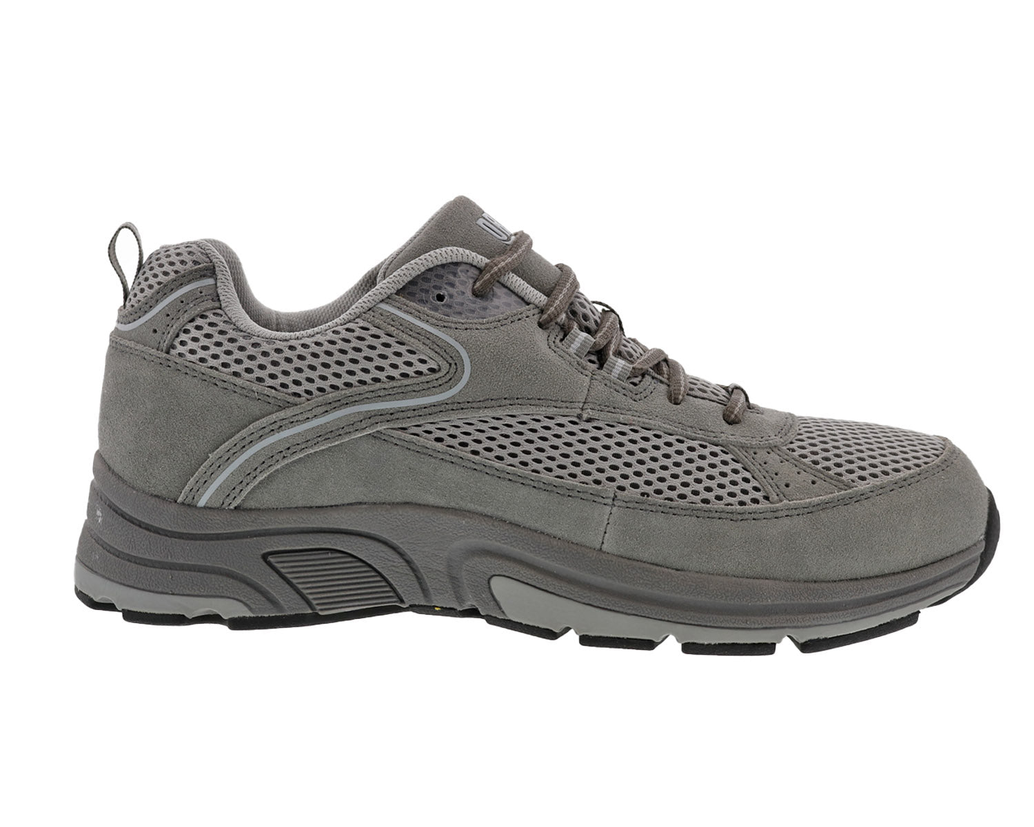 Grey Leather Mesh-AARON BY DREW 3