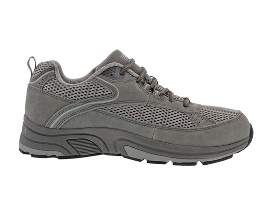 Grey Leather Mesh-AARON BY DREW 3