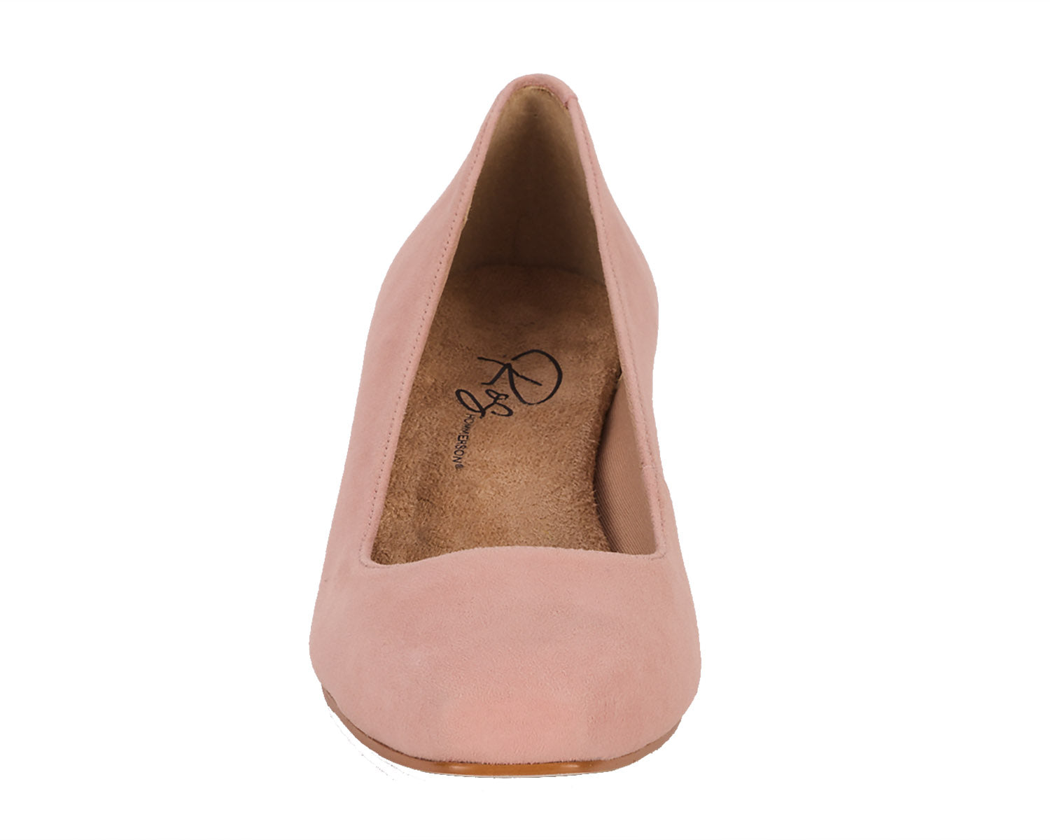 Rosewood Suede Patent-MEREDITH PUMP BY ROS HOMMERSON 4