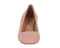 Rosewood Suede Patent-MEREDITH PUMP BY ROS HOMMERSON 4