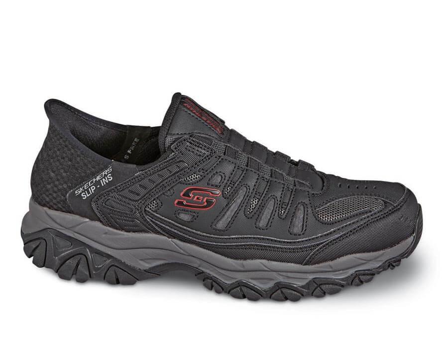 Black-After Burn M Fit Ridgeburn Slip-In Skechers 1