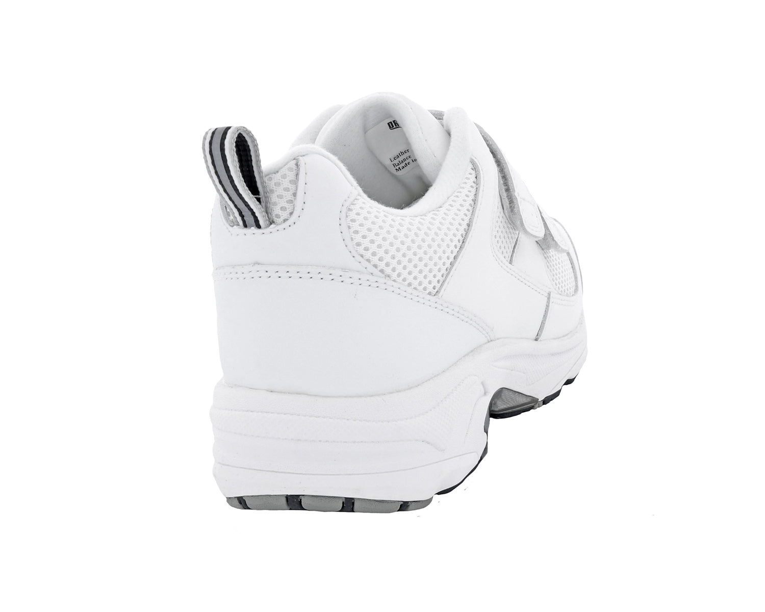 White Leather  Mesh-LIGHTNING II V BY DREW 2