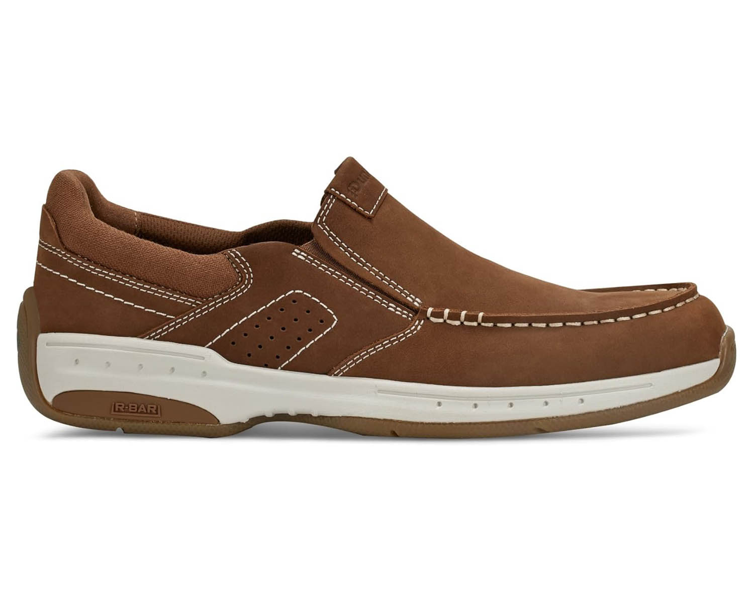 Brown-WAVES Slip-On Moc BY DUNHAM 3