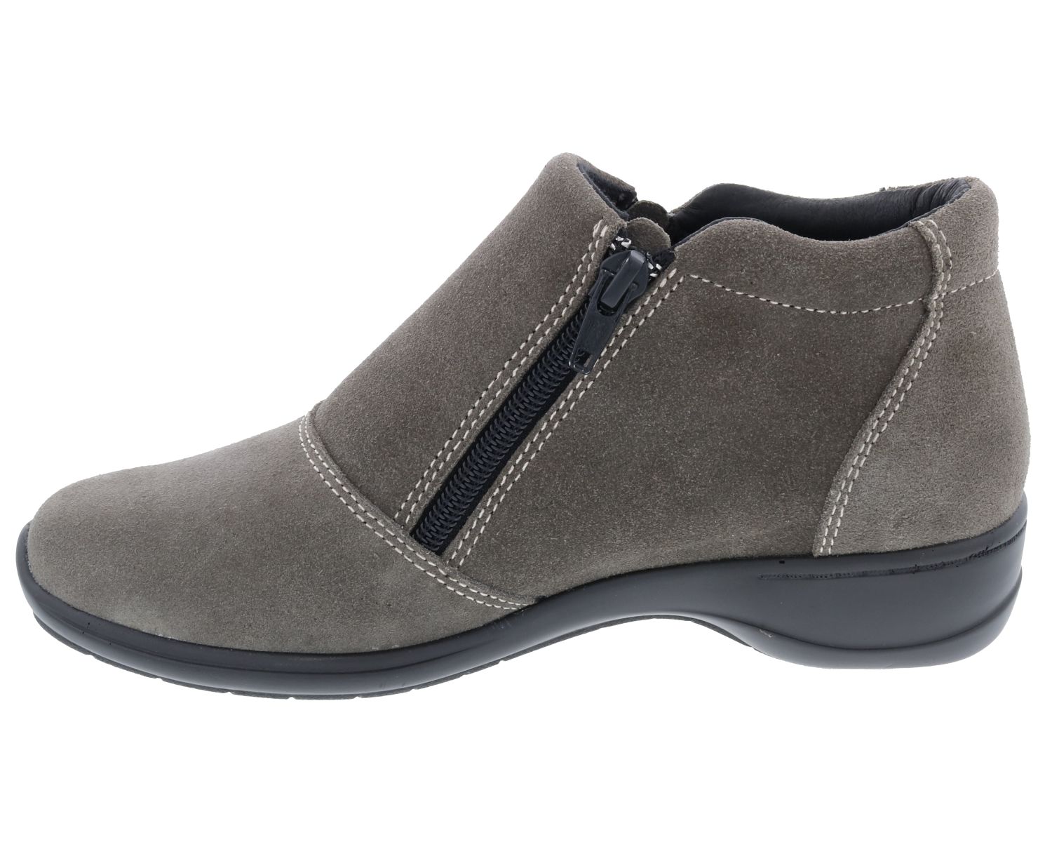 Grey Suede Leather-SUPERB COMFORT BY ROS HOMMERSON 2