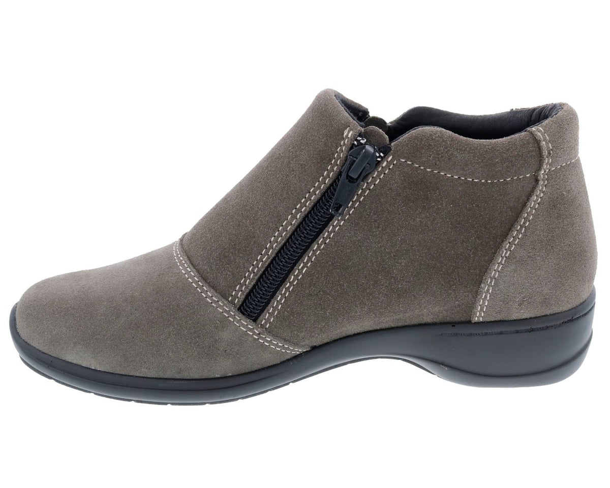 Grey Suede Leather-SUPERB COMFORT BY ROS HOMMERSON 2