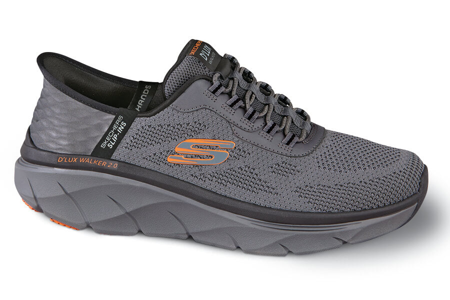 Charcoal-DLux Walker 2.0-Rezinate by Skechers 1