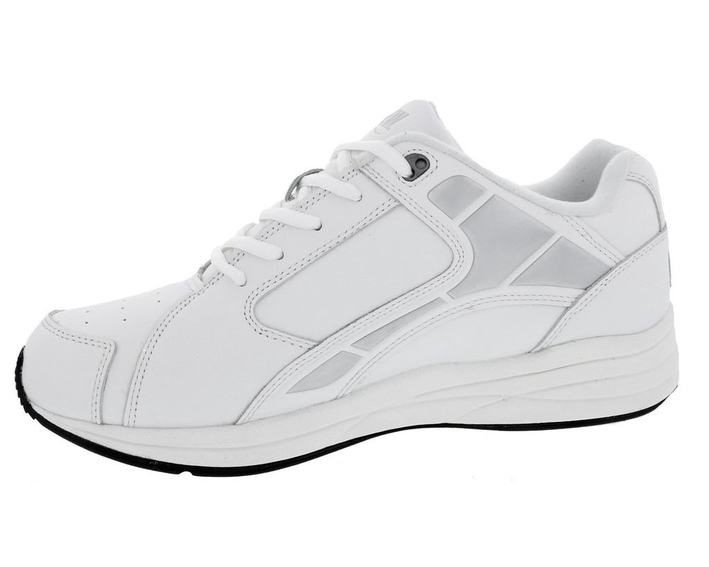 White Leather-Force BY DREW 3