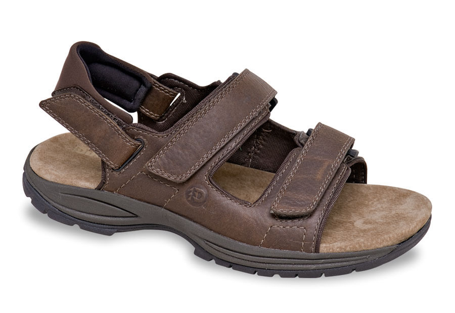 Brown-St Johnsbury Water Friendly Sandal BY DUNHAM 1