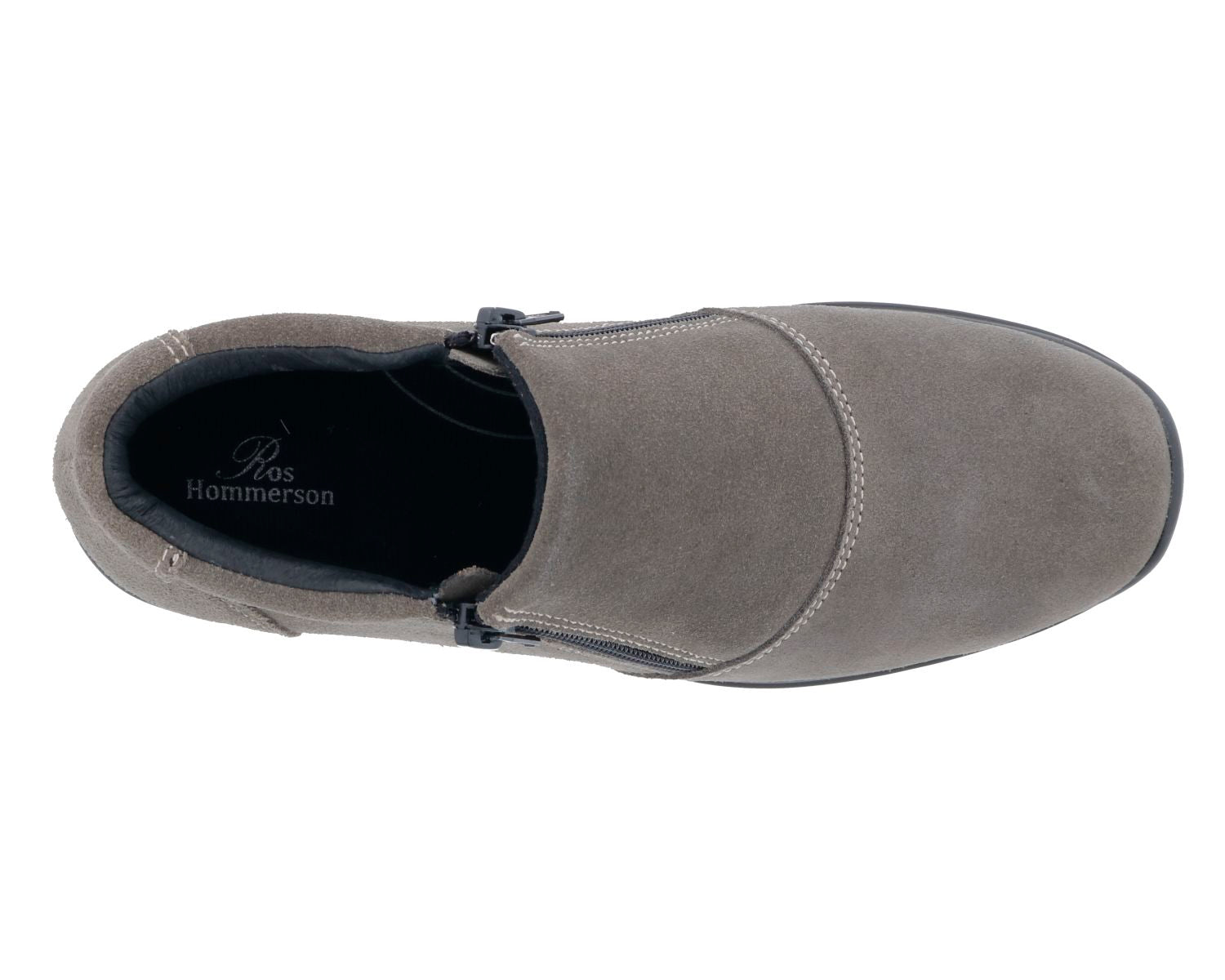 Grey Suede Leather-SUPERB COMFORT BY ROS HOMMERSON 3