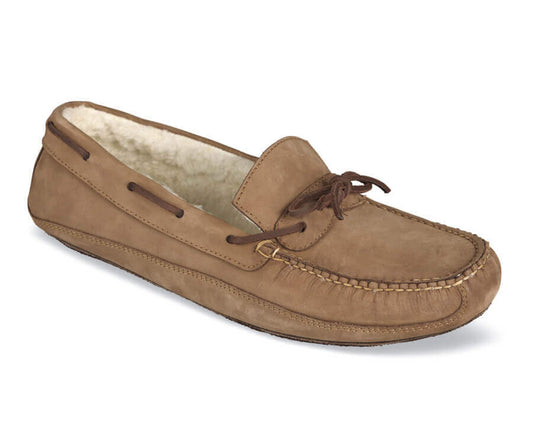 Camel-Hatfield Lined Moc Slipper Hitchcock 1