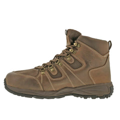 Dark Brown Leather-Trek Boots BY DREW 3