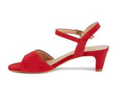 Red Suede-LYDIA BY ROS HOMMERSON 5