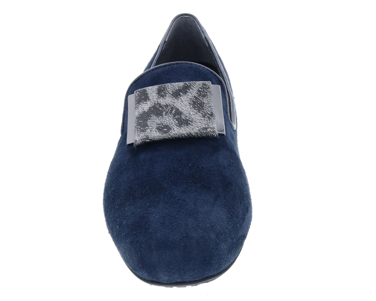Navy Suede Leather-TREASURE BY ROS HOMMERSON 3