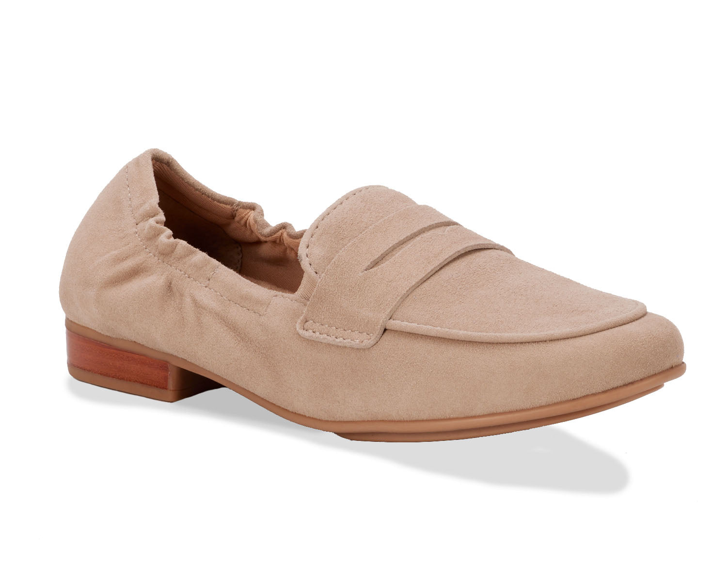 Taupe Kid Suede-TRISH BY ROS HOMMERSON 1