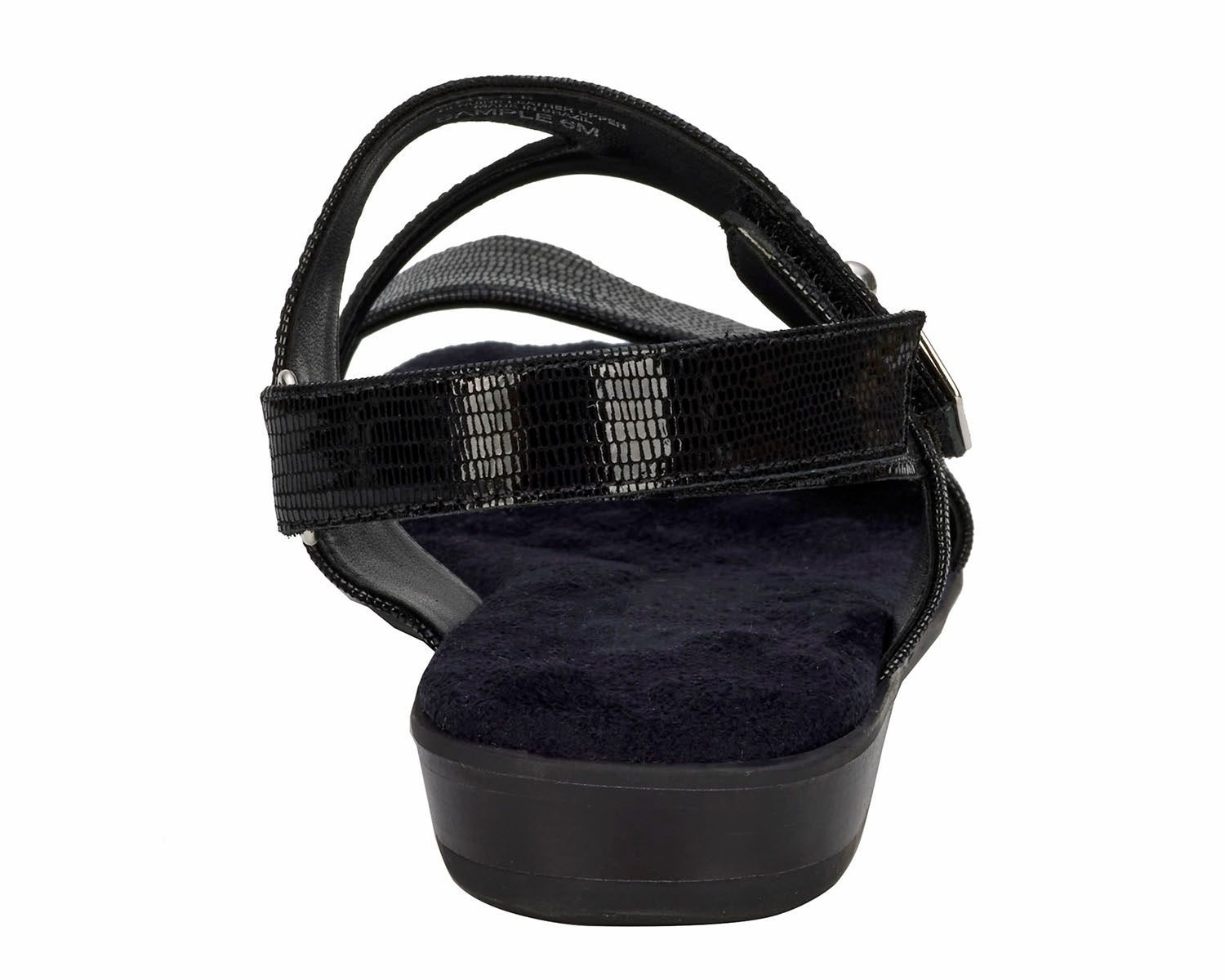 Black Patent Lizard Print Leather-CHLOE BY ROS HOMMERSON 5