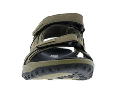 Olive Leather Stretch-Warren BY DREW 5